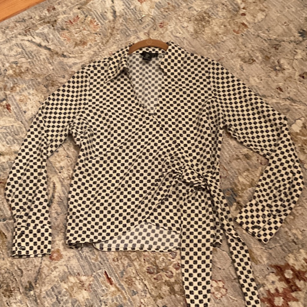 Rachel Zoe Wrap Shirt - Picture 2 of 5